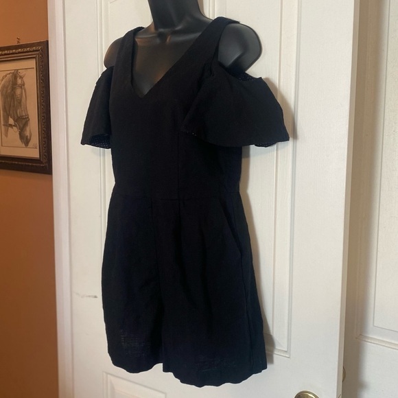 “ELEVENSES” Anthropologie Off the Shoulder Romper - Picture 9 of 16